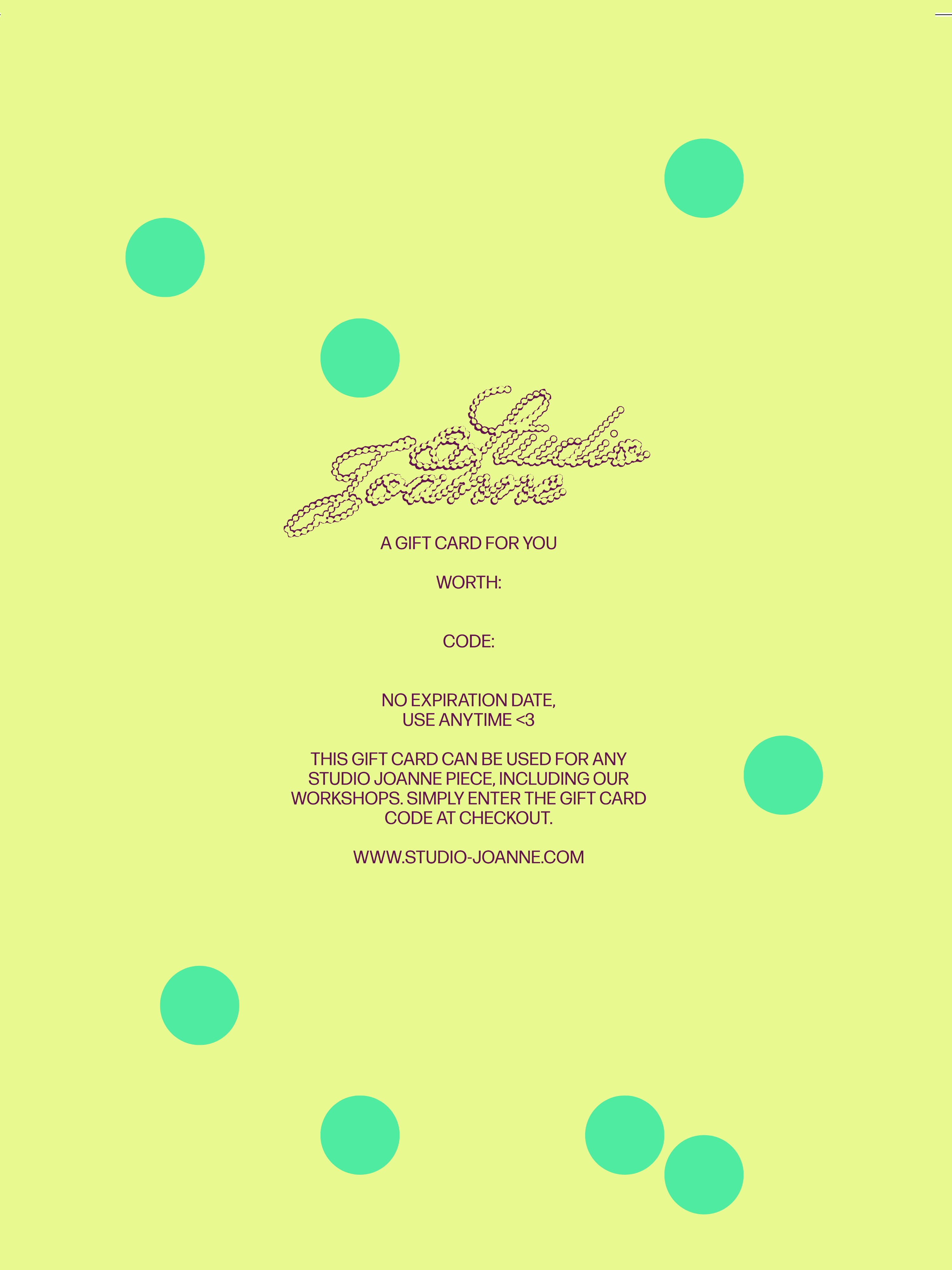 gift card