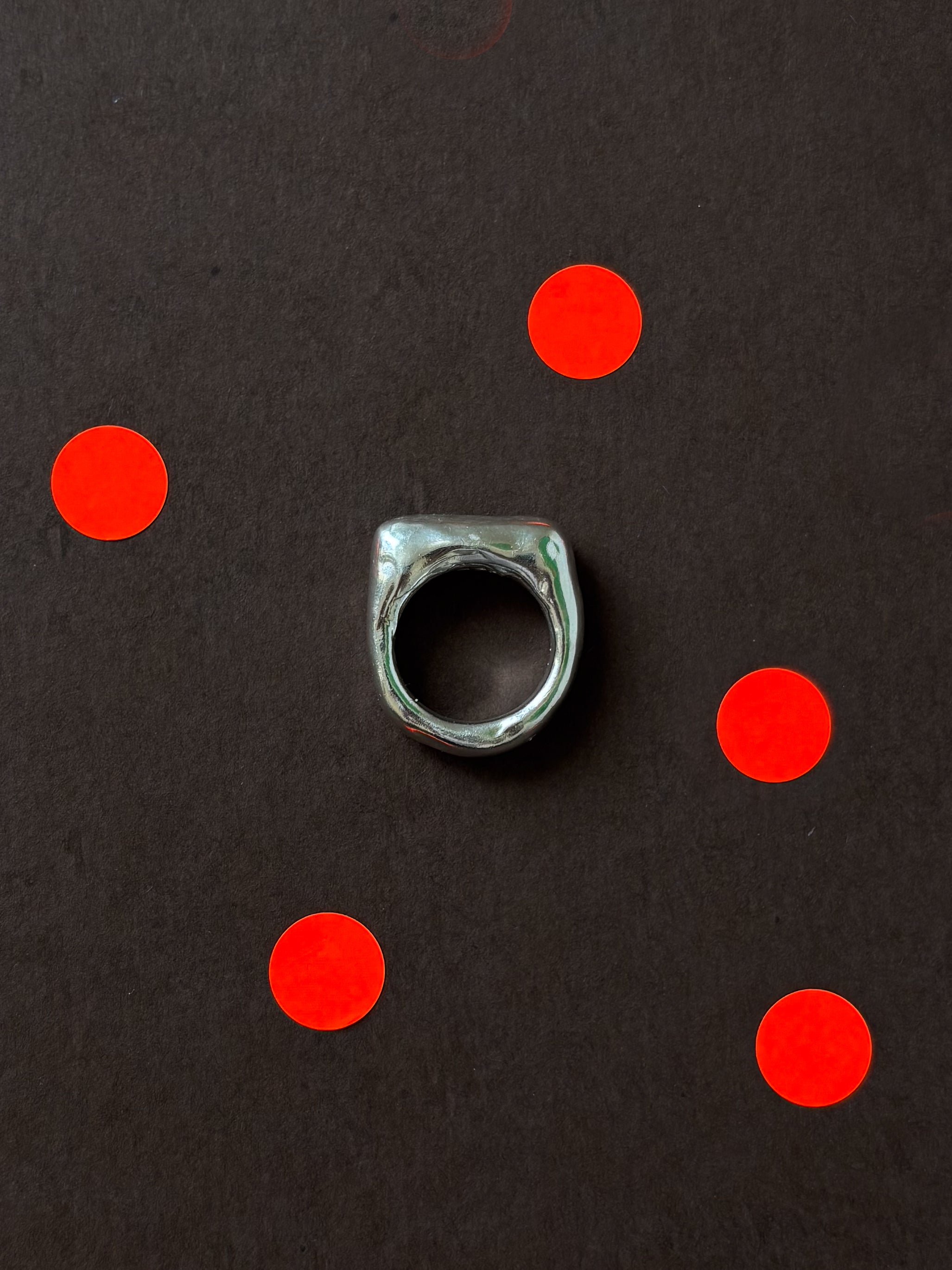 honey signet ring