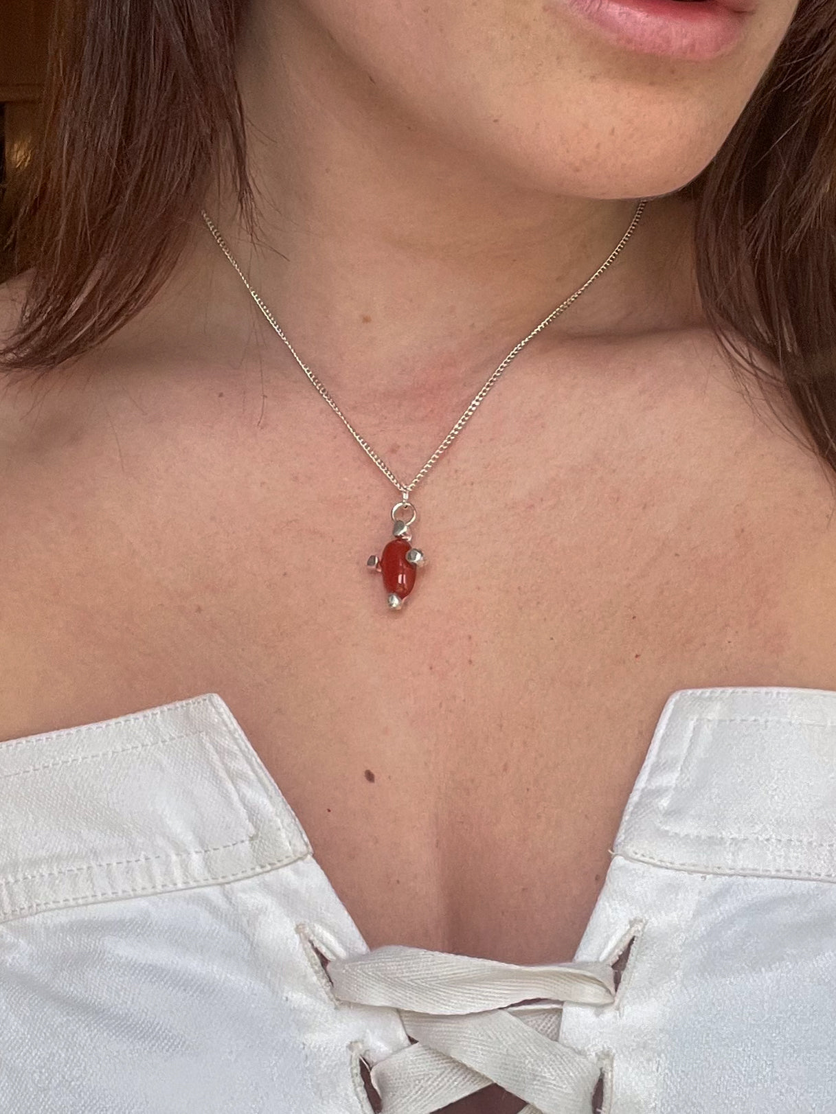 carnelian pendant