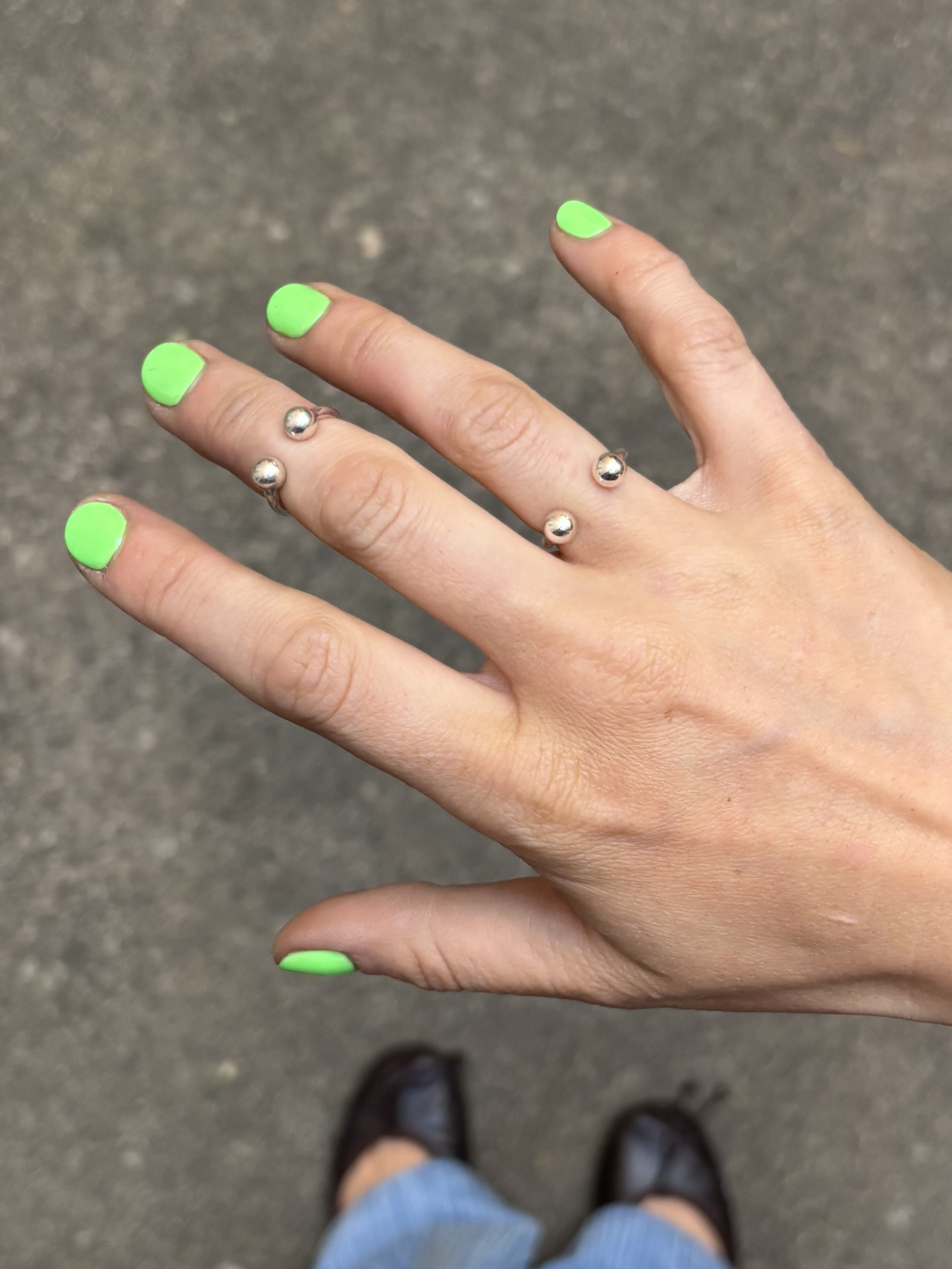 pinky piercing ring duo
